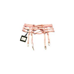 Honey Birdette Shibari suspender pink